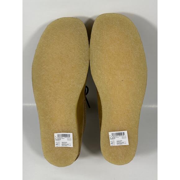 Clarks Originals Godney Mocc Men’s 8.5 – Tan Leather Crepe Sole (New w/ Box) - Picture 8 of 8